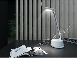 Panlux Stolní LED lampa Moana Music s bluetooth reproduktorem bílá, 6 W