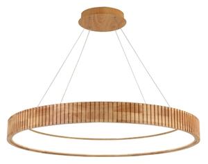 Brilagi - LED Lustr na lanku FALCON WOOD MODERN LED/60W/230V pr. 80 cm dřevo