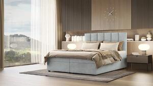 Hotelová postel DELTA 1 - 180x200, světle šedá
