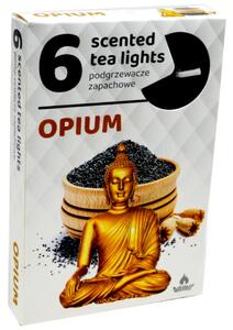 Čajové 6ks Opium vonné svíčky
