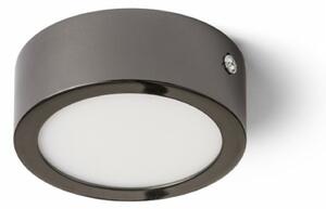 RED - DESIGN RENDL RENDL HUE R 9 stropní černý chrom 230V LED 6W 3000K R12791