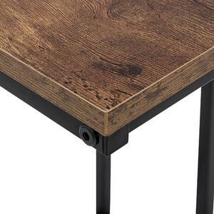 Konferenční stolek tmavé dřevo TROY