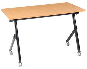Skládací psací stůl BENDI Hnědá 120 cm 60 cm