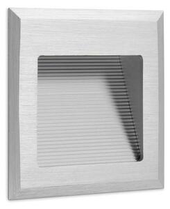 Indeluz Window 2 LED zápustné svítidlo stříbrné