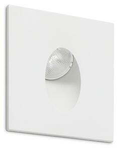 Indeluz Ligur Square LED zápustné svítidlo bílé