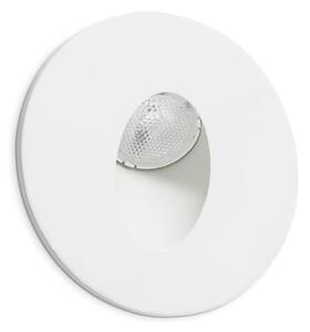 Indeluz Ligur Round LED zápustné svítidlo bílé