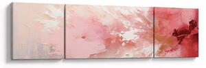 Obraz - Růžový abstrakt (170x50 cm)