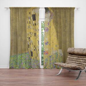 Sablio Závěs Polibek - Gustav Klimt: 2ks 140x250cm
