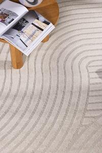 Oválný koberec Vince, bílý, 340x240