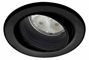 Indeluz Kos DEEP Retrofit GU10 zápustné svítidlo černé