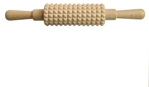 AMADEA Dřevěný masážní váleček 28 cm