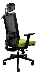 Kancelářská ergonomická židle Office More DVIS — více barev Černá