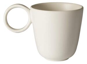 Bolia Hrnek s ouškem Edge Mug w. Handle 2ks, ecru stoneware