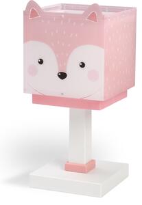 Dalber 64581 LITTLE FOX - Dětská stolní lampička s motivem lištičky + Dárek LED žárovka (Stolní lampička pro děti s liškou)