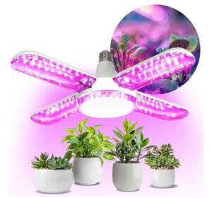 LED Žárovka pro růst rostlin PLANTY E27/40W/230V 1200K