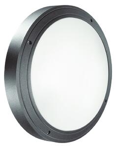 Cristher Daira LED přisazené svítidlo bez mřížky antracitové E27380mm