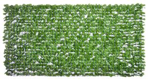 Umělá živá plotová clona Outsunny, UV ochranná clona pro soukromí, zelená balkonová clona, clona s listy, živý plot, umělá stěna 300 x 150 cm pro svat