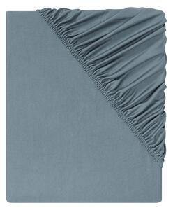 Livarno home Žerzejové napínací prostěradlo, 90–100 x 200 cm (modrá) (100384225003)