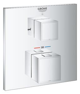 Termostat GROHE Grohtherm Cube bez podomítkového tělesa chrom 24155000