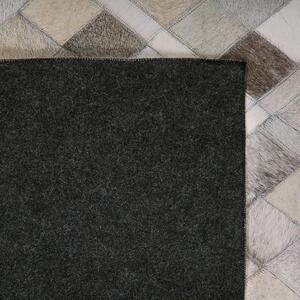 Kožený koberec 140 x 200 cm vícebarevný HIRKA