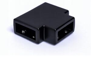Rea konektor pro spojení 2 sprchových zástěn REA BLER 8mm, černá