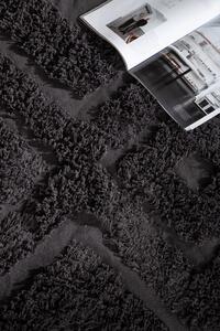 Obdélníkový koberec Hilma, tmavě šedý, 300x200