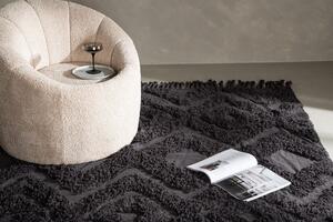 Obdélníkový koberec Hilma, tmavě šedý, 300x200