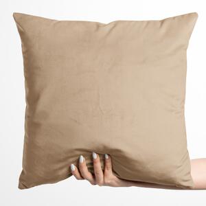 Biante Sametový povlak na polštář Velvet Premium SVP-006 Pískově béžový 30 x 50 cm