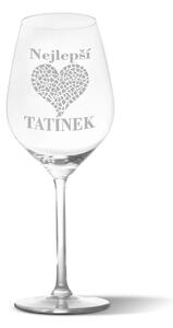 Sablio Sklenička na víno Nejlepší tatínek: 49 cl