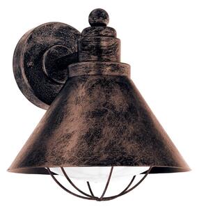 Venkovní nástěnná industriální lampa BARROSELA
