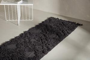 Obdélníkový koberec Hilma, tmavě šedý, 200x70