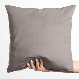 Biante Sametový povlak na polštář Velvet Premium SVP-015 Latte 30 x 50 cm