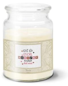 Sablio Svíčka Když Bůh stvořil babičky - 500 g