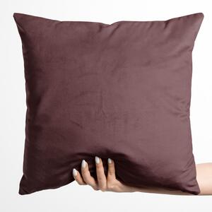 Biante Sametový povlak na polštář Velvet Premium SVP-019 Hnědofialový 30 x 50 cm