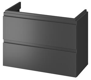 CERSANIT - UMYVADLOVÁ SKŘÍŇKA MODUO SLIM 80 ANTRACITOVÁ DSM FSC MIX SGSCH-COC-007574 S590-077-DSM
