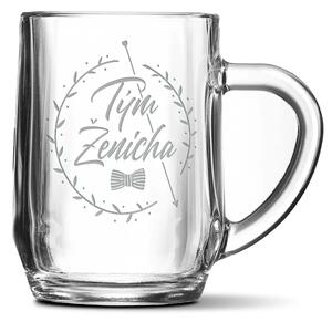 Sablio Půllitr Tým ženicha motýlek: 0,5