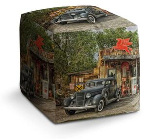 Sablio Taburet Cube Veterán 3 - 40x40x40 cm