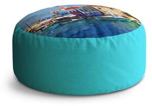 Sablio Taburet Circle Domky na pobřeží: 38x48 cm