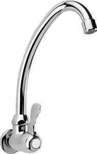 Aqualine Aqualine, Nástěnný kulový ventil 1/2", otočná hubice, chrom, ZY1813
