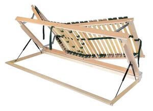 Ahorn PORTOFLEX Kombi P HN PRAVÝ - výklopný polohatelný lamelový rošt 90 x 190 cm