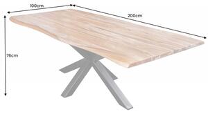 Jídelní stůl MAMMUT GALAXIE 200 CM masiv sheesham Nábytek | Jídelní prostory | Jídelní stoly | Všechny jídelní stoly