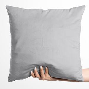 Biante Sametový povlak na polštář Velvet Brick SVB-206 Světle šedý 35 x 45 cm