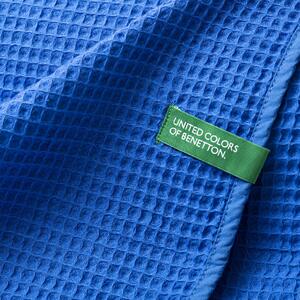 Deka United Colors of Benetton / 100% bavlna / 140 x 190 cm / modrá
