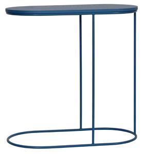 Take Me Home Modrý dubový odkládací stolek Pivot 60 x 30 cm