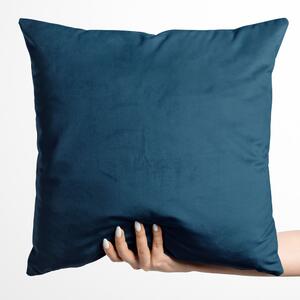 Biante Sametový povlak na polštář Velvet Premium SVP-028 Petrolejově modrý 70 x 90 cm