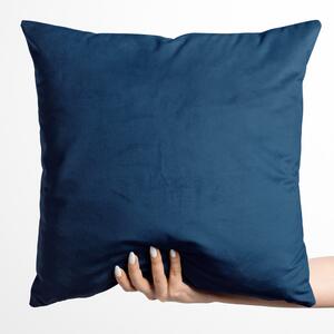 Biante Sametový povlak na polštář Velvet Premium SVP-029 Námořnická modrá 30 x 50 cm