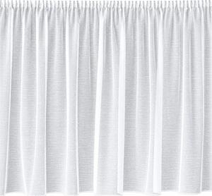 BELLATEX Záclona kusová se stuhou Bílá 150x350 cm (výška x šířka)