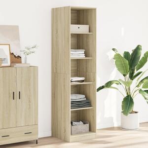 Šatní skříň dub sonoma 50 x 50 x 200 cm kompozitní dřevo 3307713