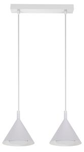 Brilagi - Lustr na lanku CONE DOUBLE 2xGX53/15W/230V bílá