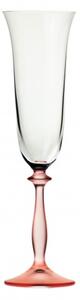 Sada 2 sklenic na šampaňské Suede pink | Evpas